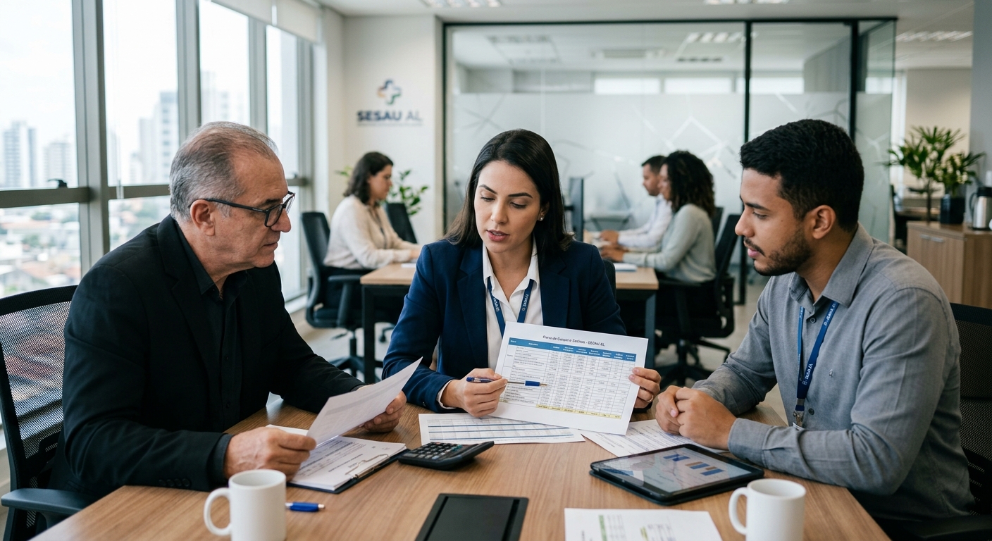 Entendendo a Faixa Salarial do Concurso SESAU AL